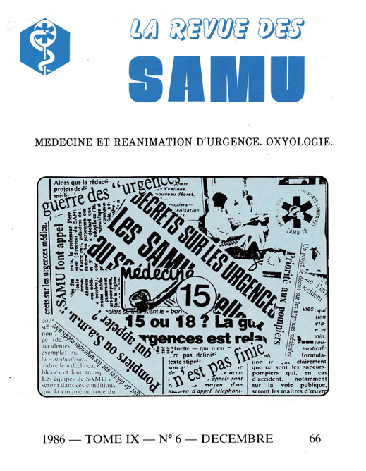 La Revue des SAMU