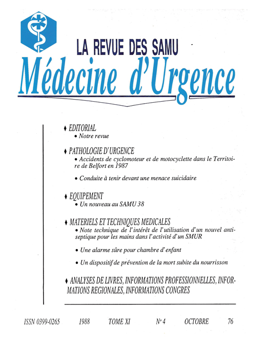 La Revue des SAMU