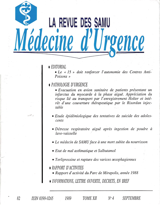 La Revue des SAMU