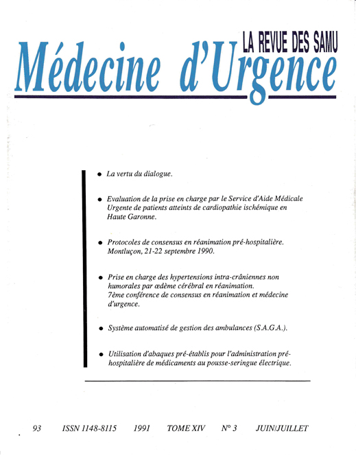 La Revue des SAMU