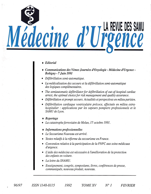 La Revue des SAMU