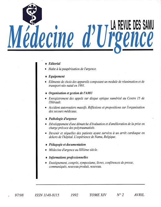 La Revue des SAMU