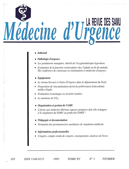 La Revue des SAMU