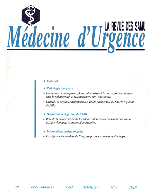 La Revue des SAMU