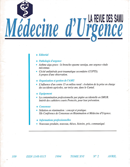 La Revue des SAMU