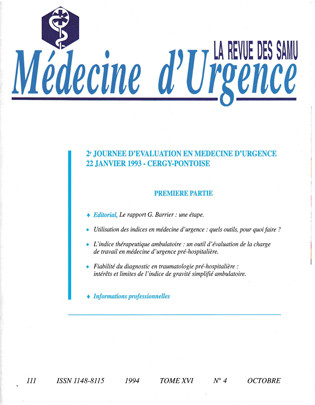 La Revue des SAMU