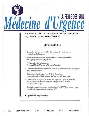 La Revue des SAMU