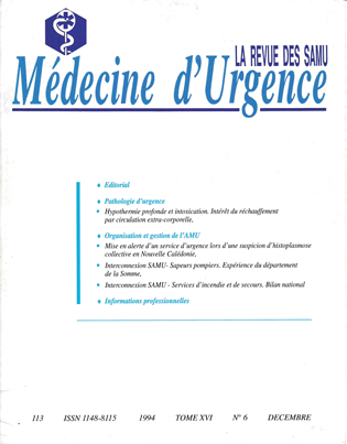 La Revue des SAMU