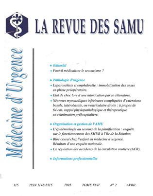 La Revue des SAMU