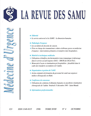La Revue des SAMU