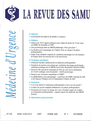 La Revue des SAMU