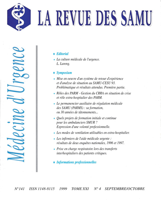 La Revue des SAMU