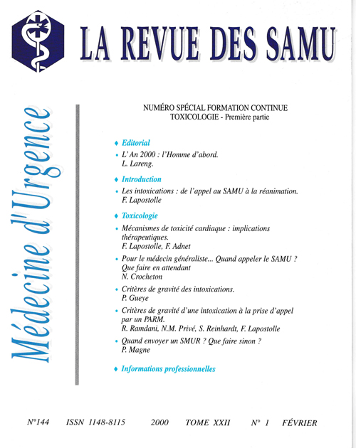La Revue des SAMU