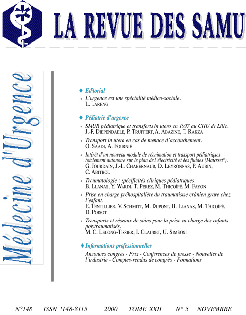 La Revue des SAMU