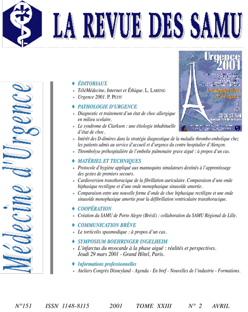 La Revue des SAMU