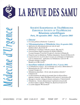 La Revue des SAMU