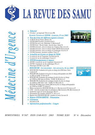 La Revue des SAMU