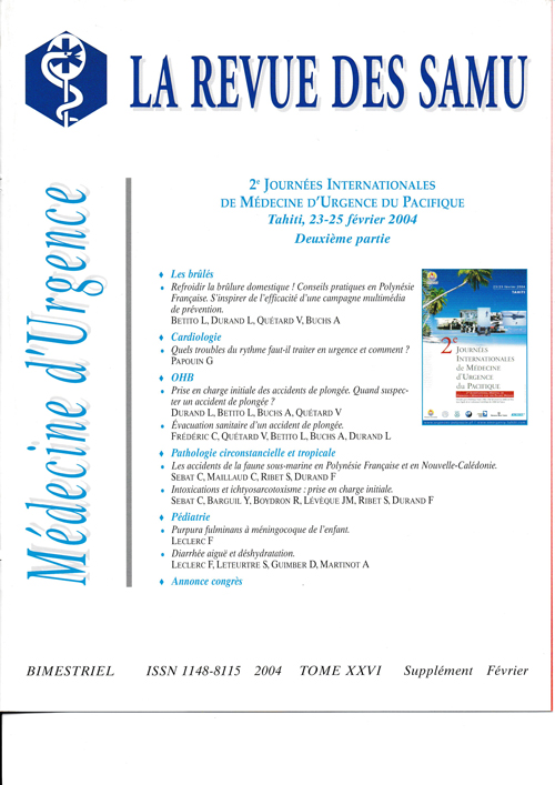 La Revue des SAMU