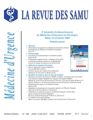 La Revue des SAMU