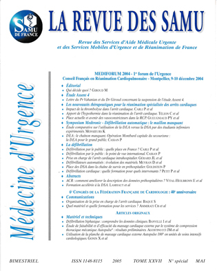 La Revue des SAMU