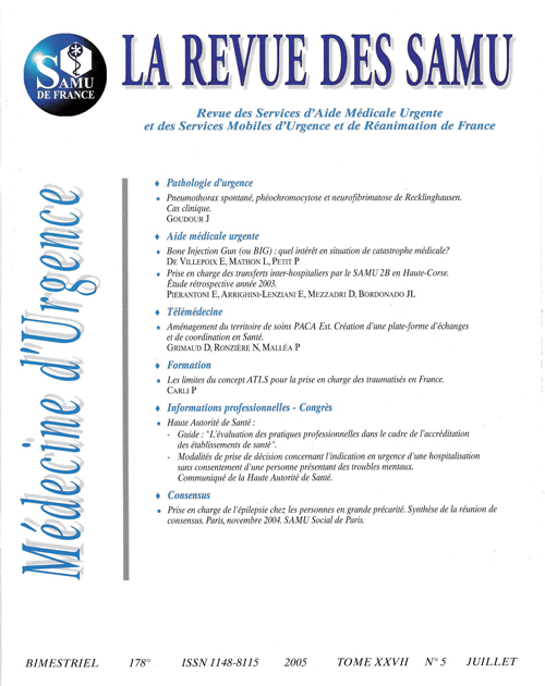 La Revue des SAMU