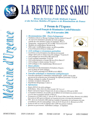La Revue des SAMU