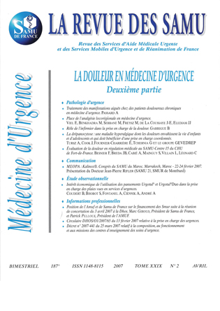La Revue des SAMU