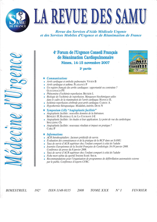 La Revue des SAMU