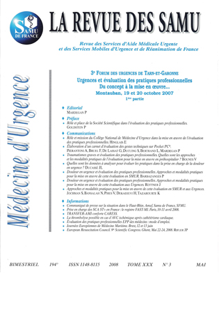 La Revue des SAMU