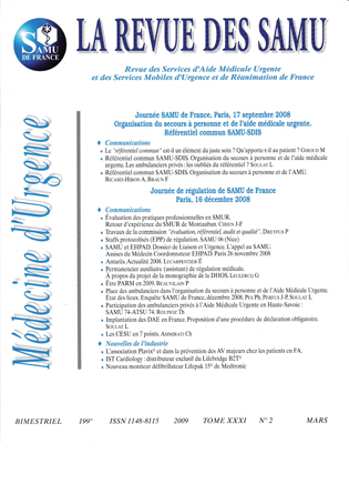 La Revue des SAMU