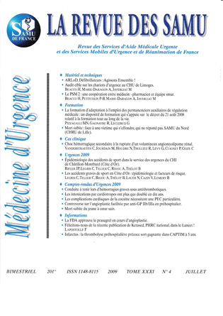 La Revue des SAMU