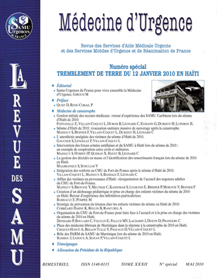 La Revue des SAMU