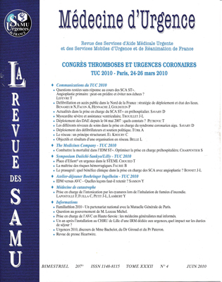 La Revue des SAMU