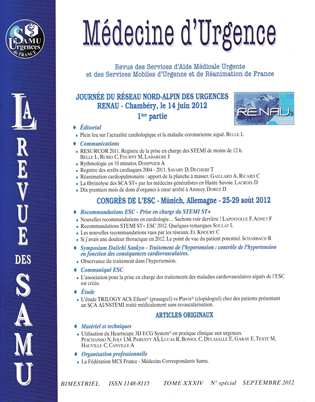 La Revue des SAMU