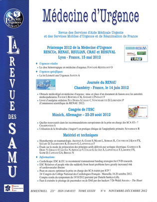 La Revue des SAMU