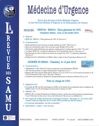 La Revue des SAMU