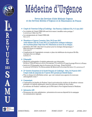 La Revue des SAMU