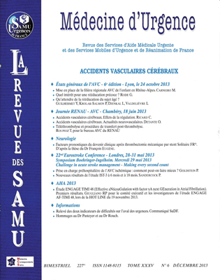 La Revue des SAMU