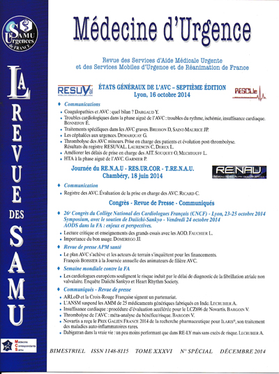 La Revue des SAMU