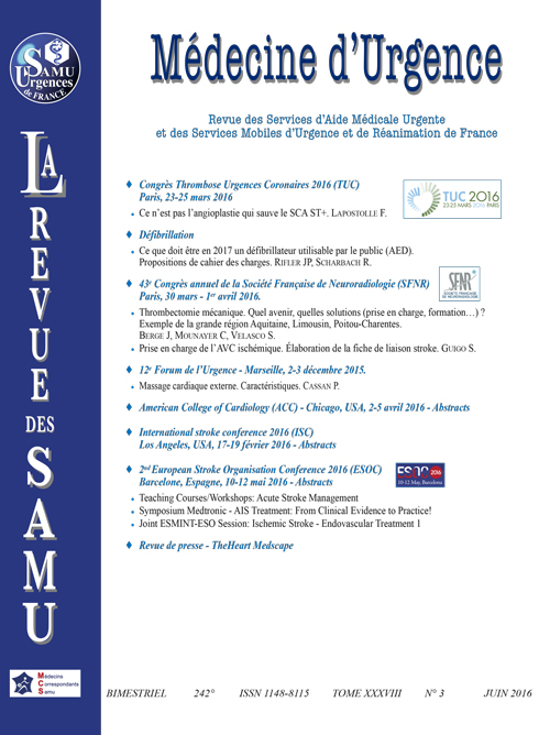 La Revue des SAMU