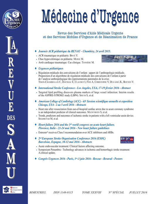 La Revue des SAMU