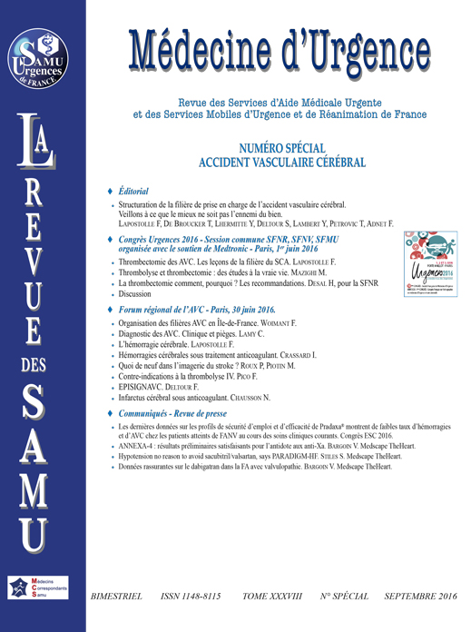 La Revue des SAMU