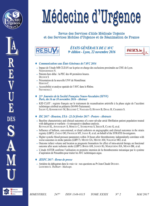 La Revue des SAMU