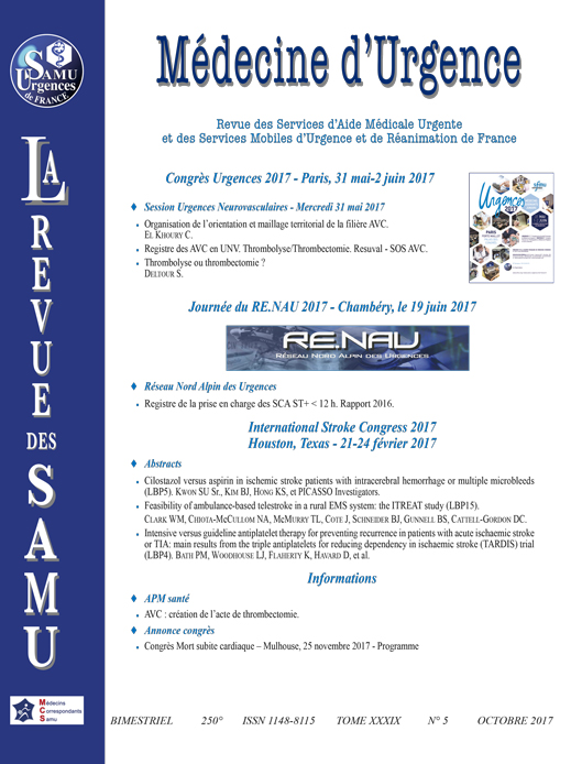 La Revue des SAMU